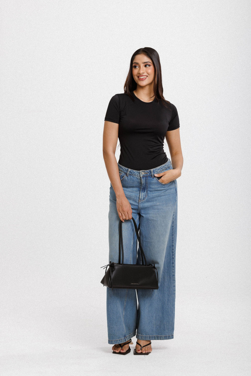 Fitted Top Black