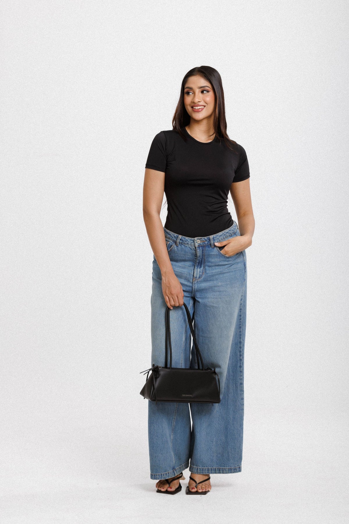 Fitted Top Black
