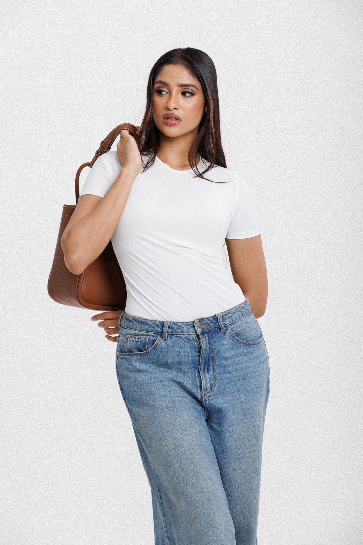 Fitted Top White