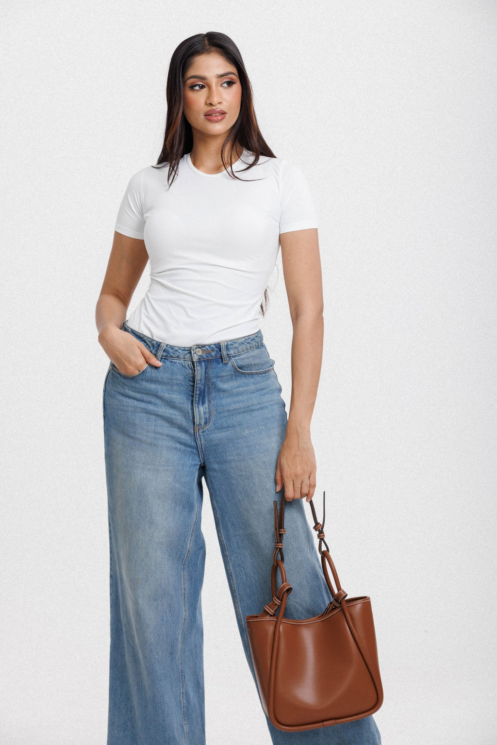 Fitted Top White