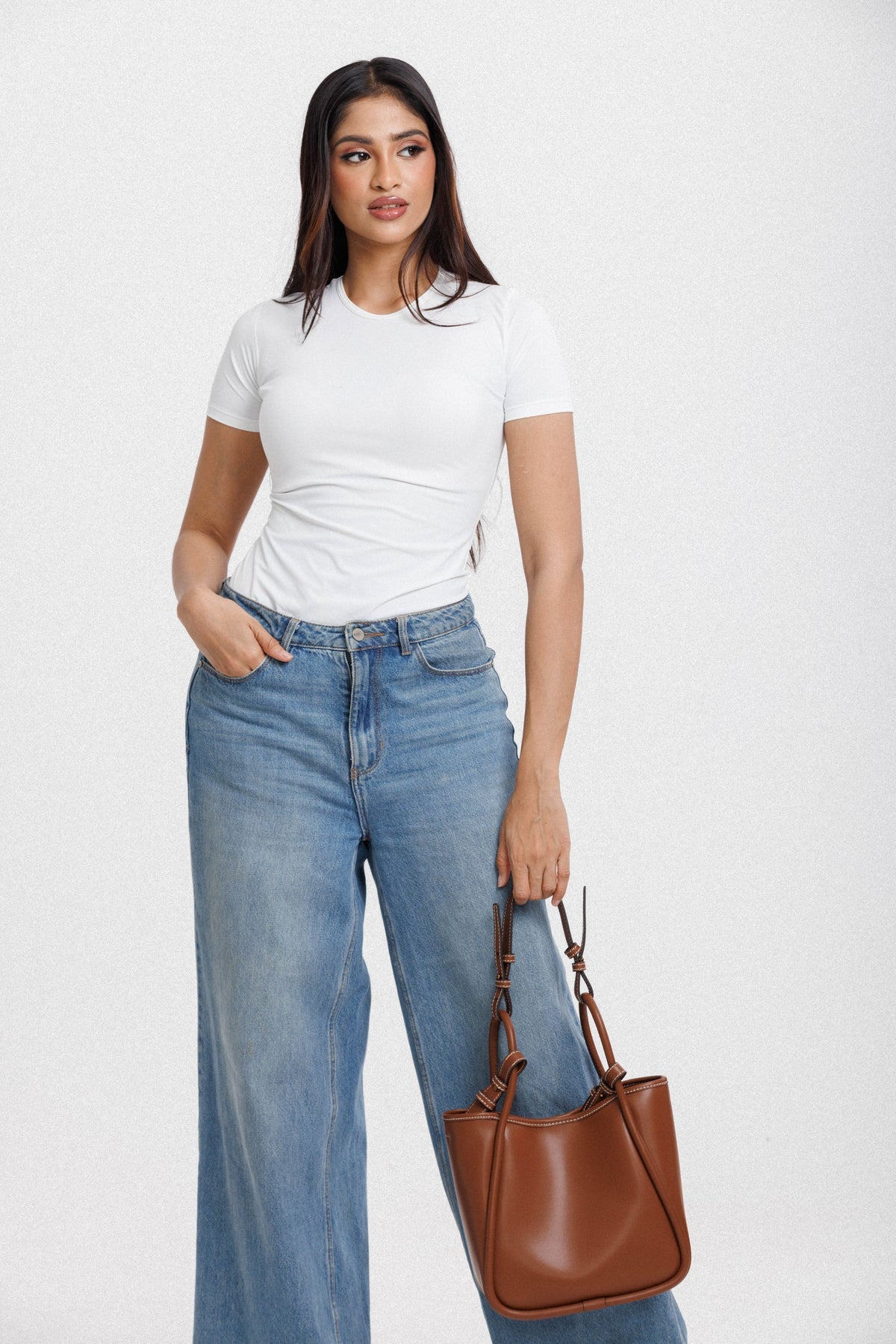 Fitted Top White