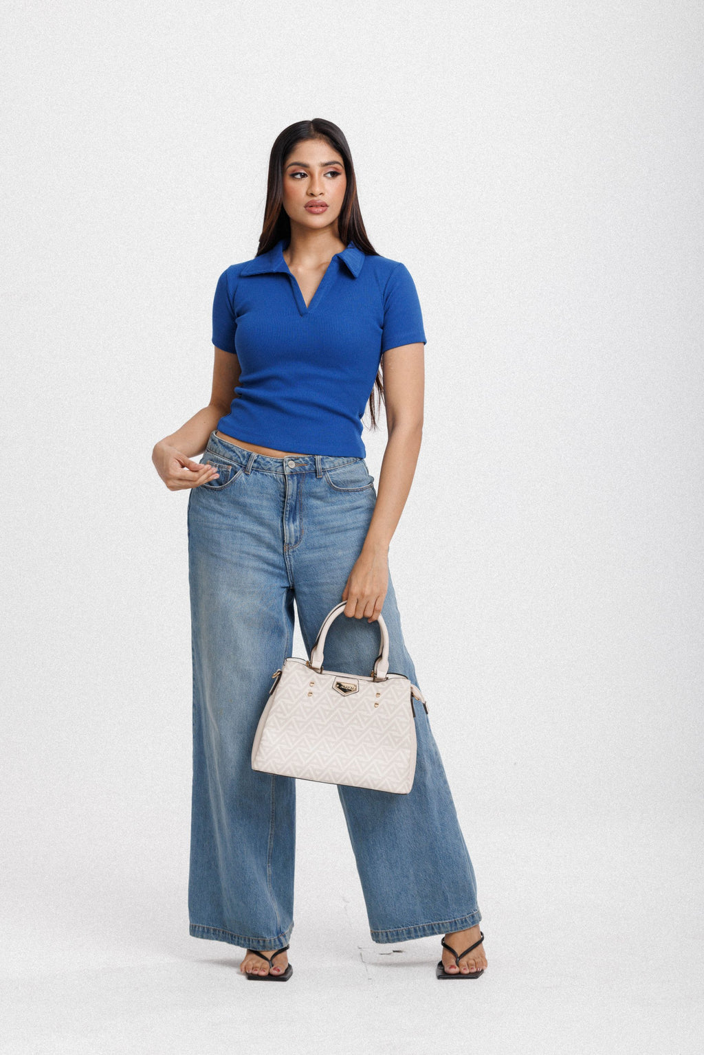 Polo Top Royal Blue