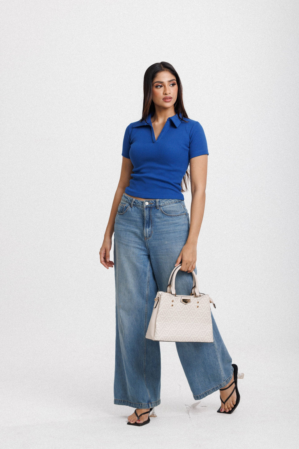 Polo Top Royal Blue