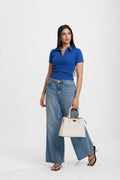 Polo Top Royal Blue