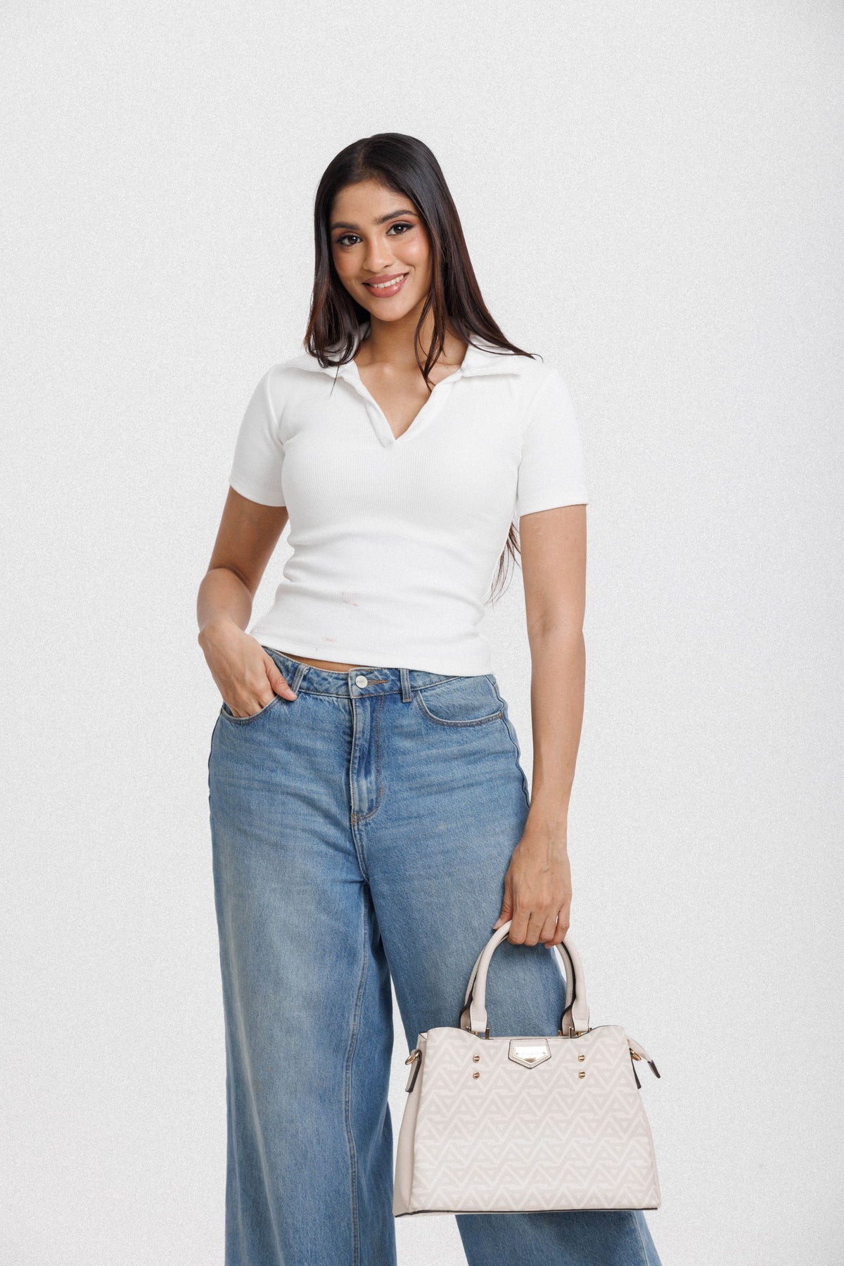 Polo Top White
