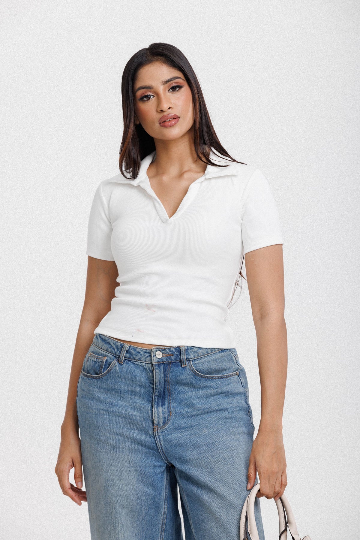 Polo Top White