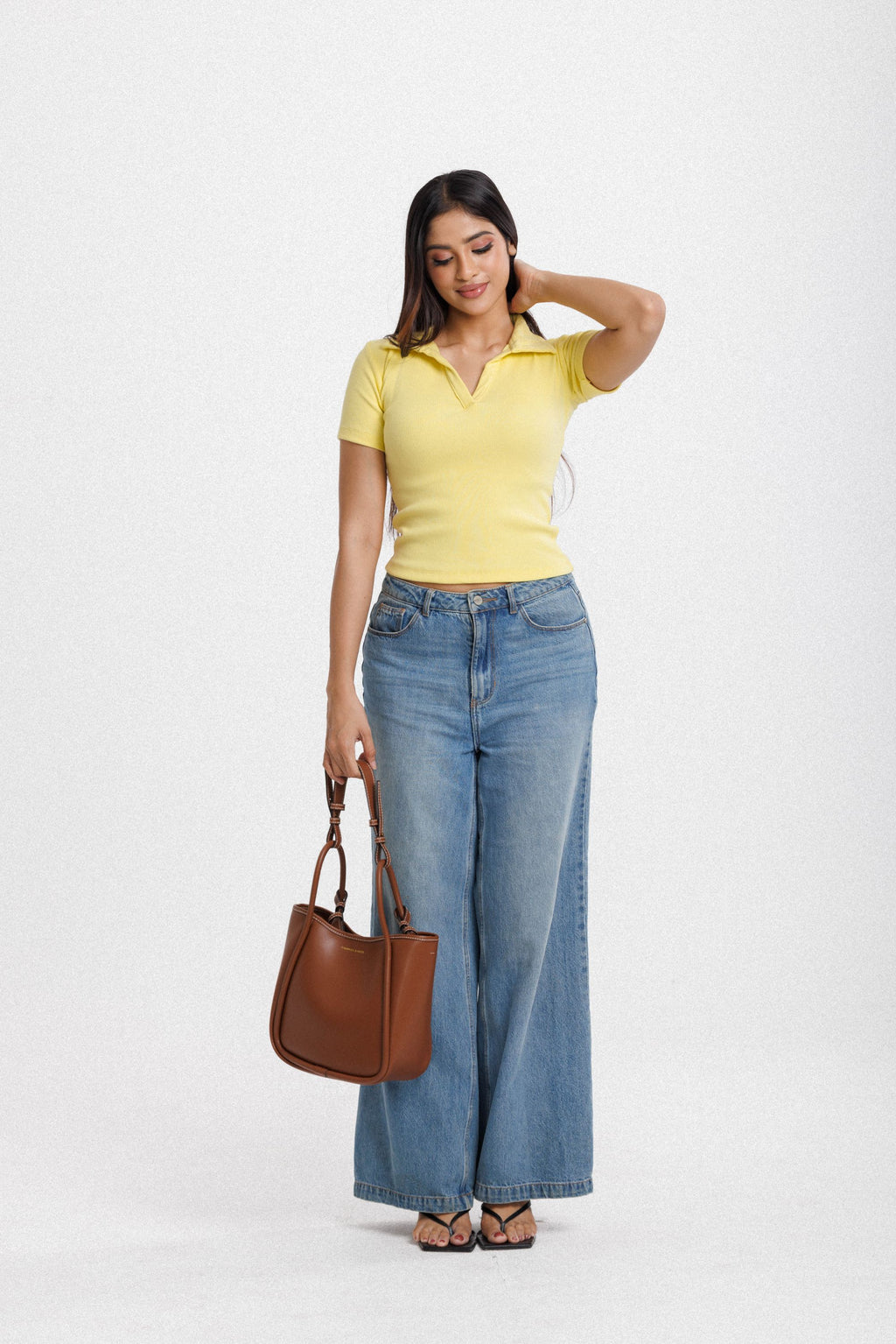 Polo Top Yellow