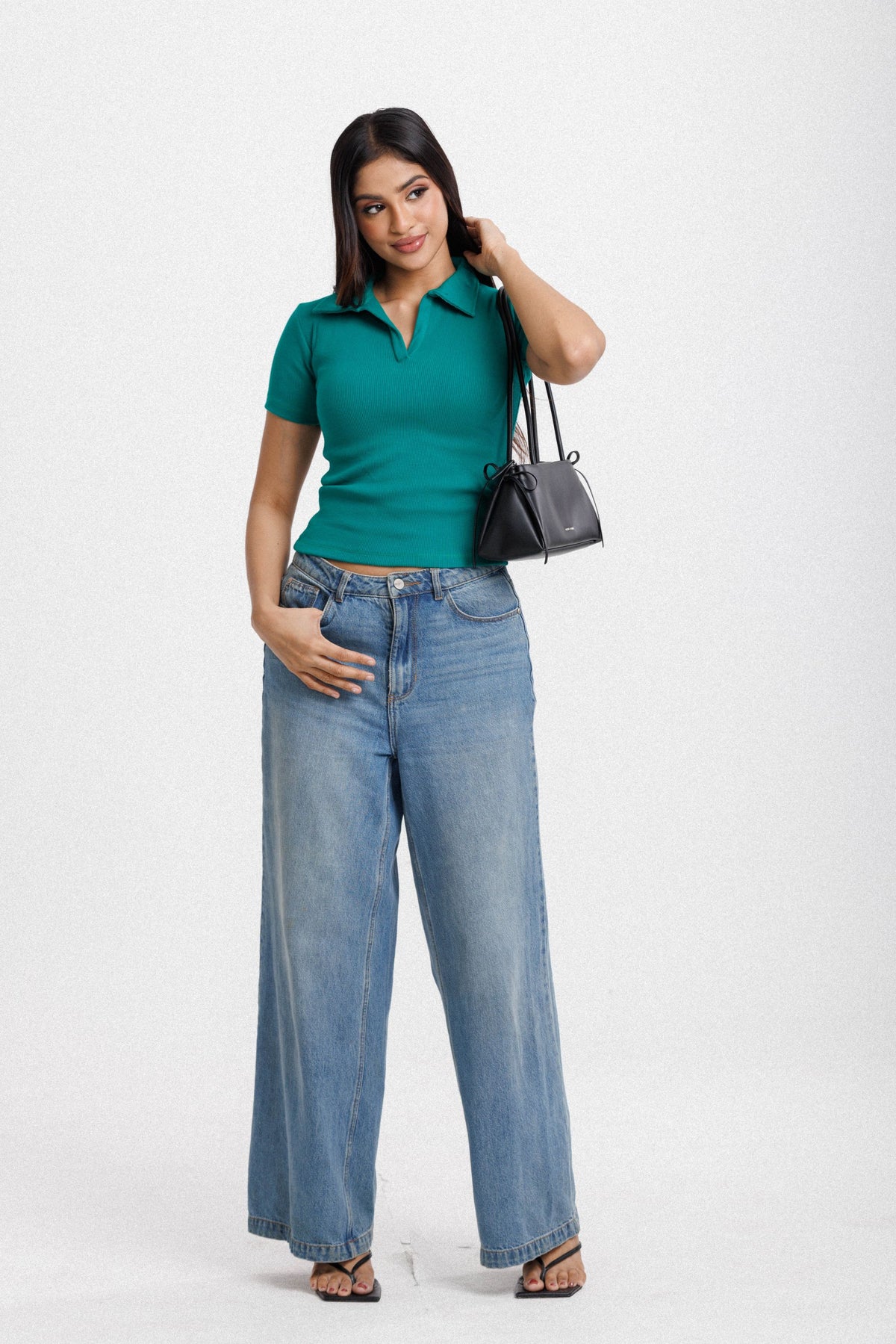 Polo Top Green