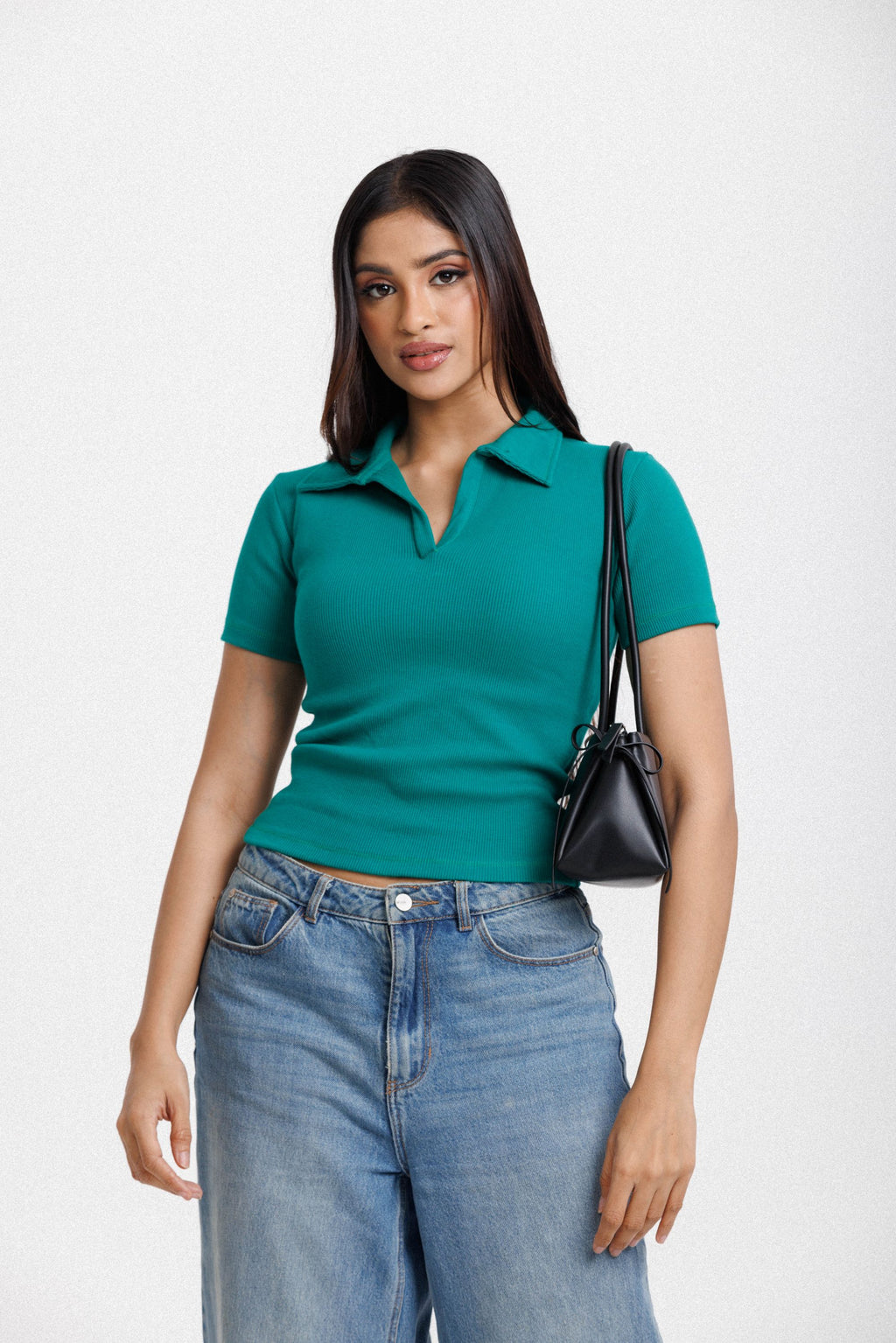 Polo Top Green