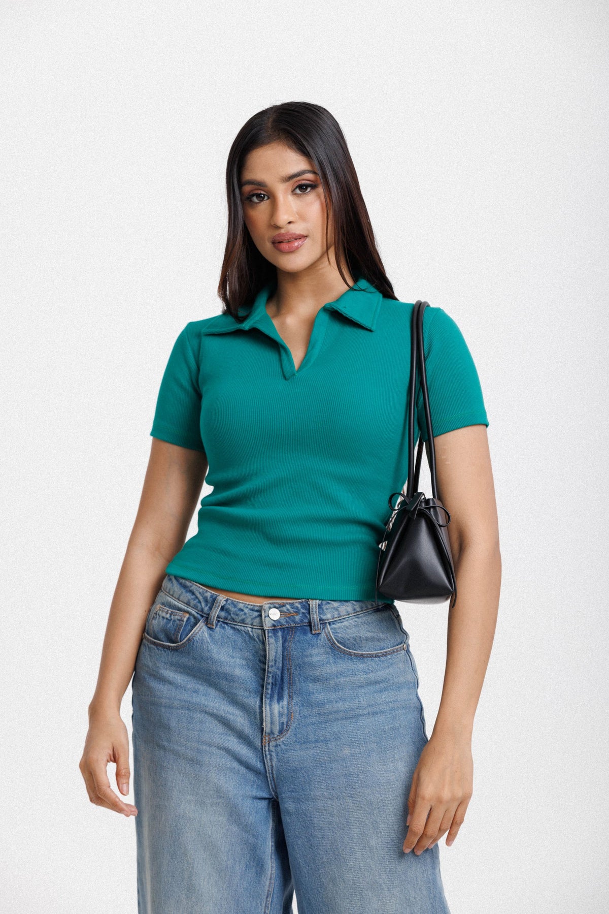 Polo Top Green