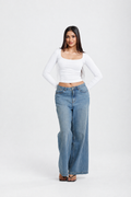 Long Sleeve White